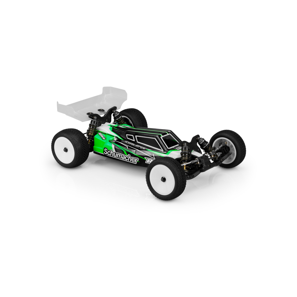 JConcepts S2 Schumacher LD2 body/Carpet Turf Wing LW (JC0462L)