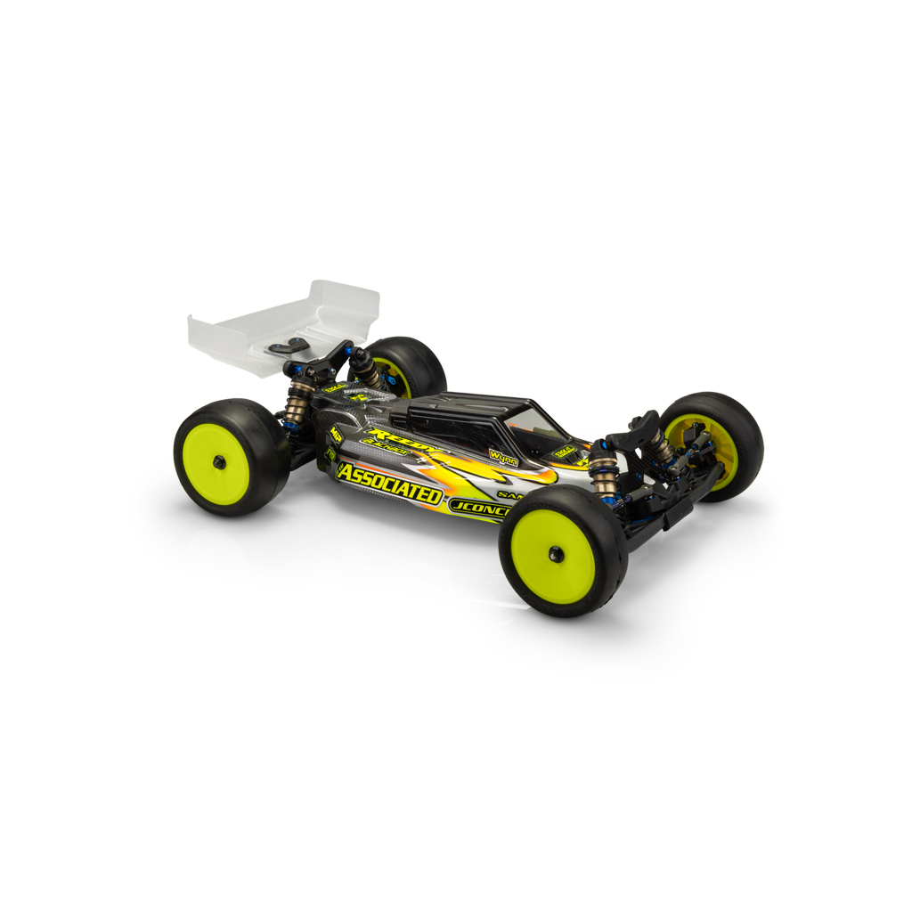 Jconcepts F2 - RC10B7 Body W/Carpet/Turf/Dirt Wing (JC0614)