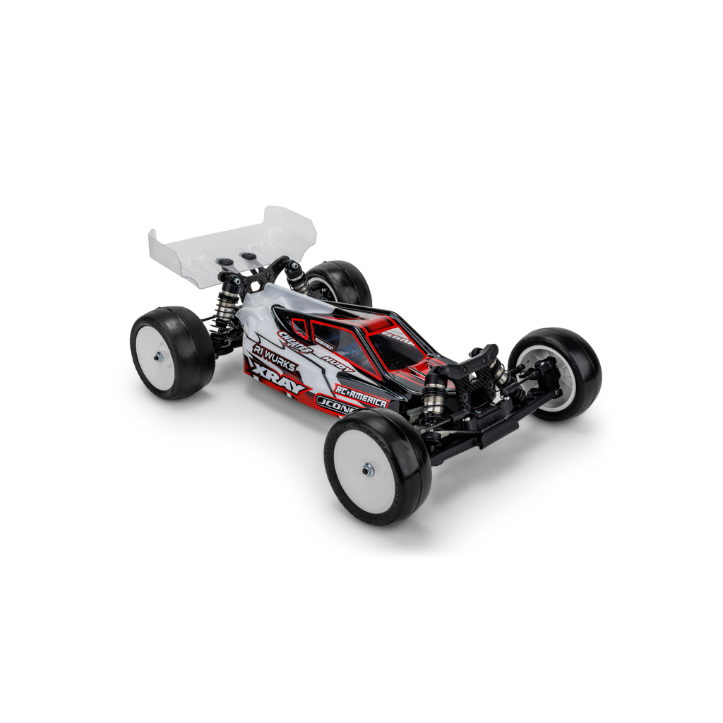 jConcepts P2 - XRAY XB2 2024 Body w/Carpet/Turf/Dirt Wing LW (JC0638L)