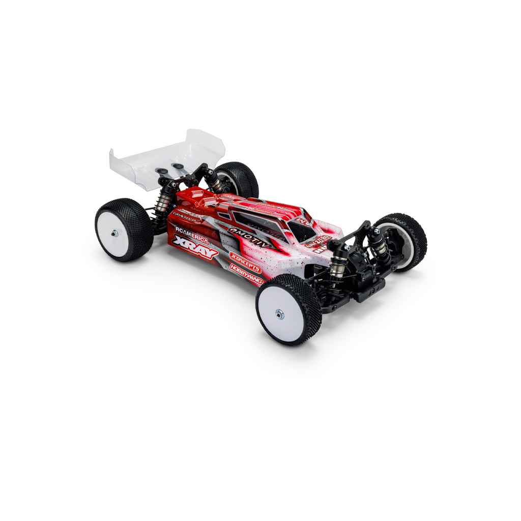 jConcepts F2 - XRAY XB4 2024 Body w/Carpet Turf Dirt Wing (JC0641)