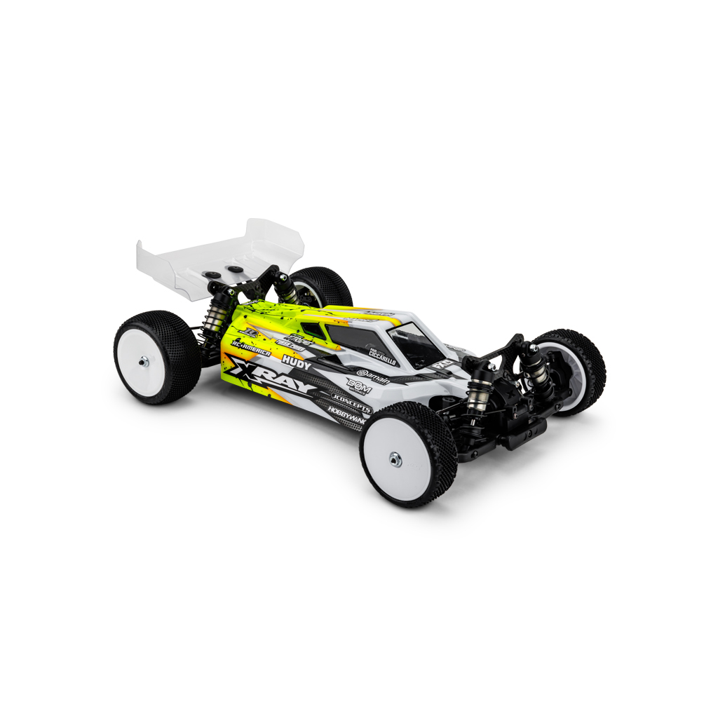jConcepts S2 - XRAY XB4 2024 Body w/Carpet/Turf/Dirt Wing  (JC0643)
