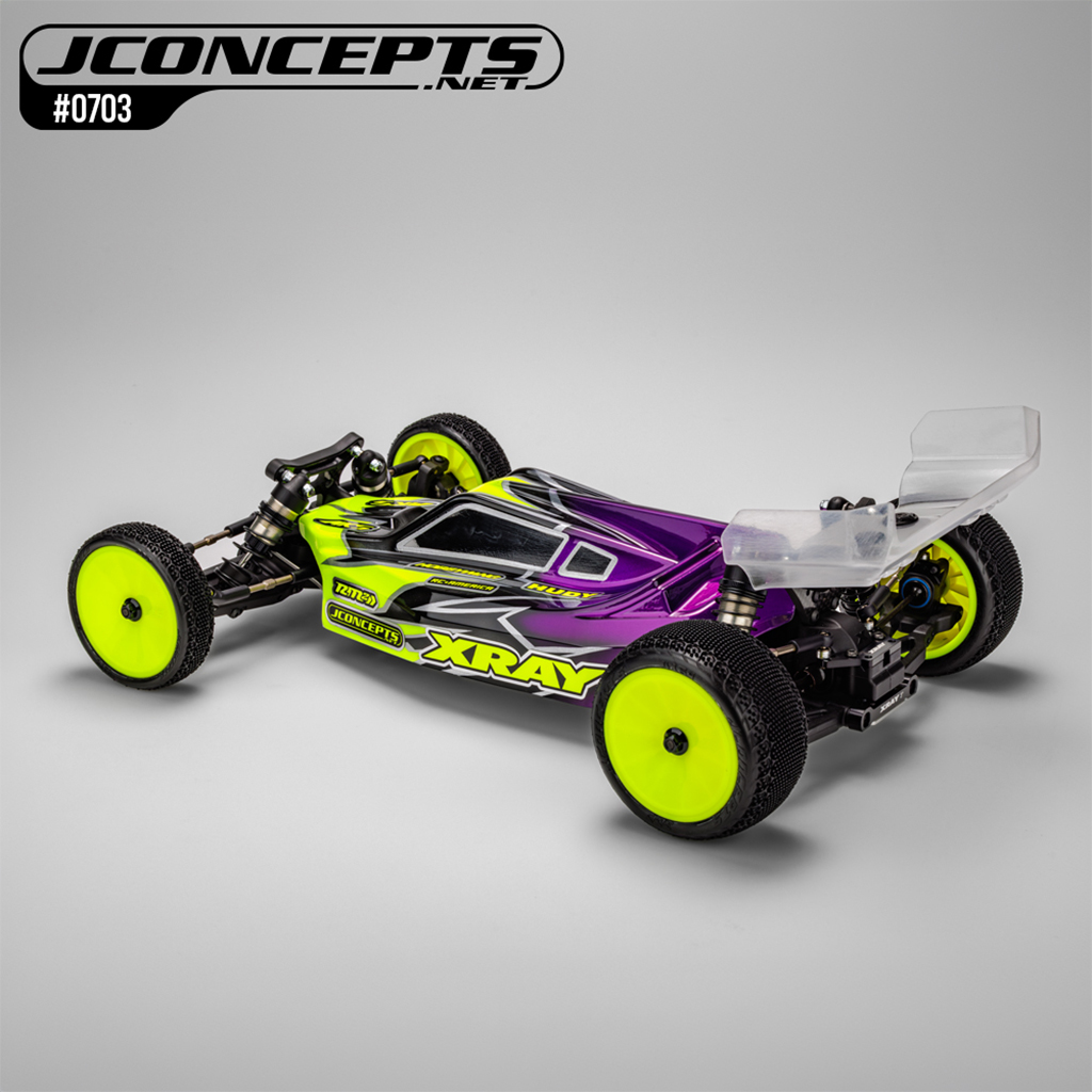 JConcepts P2X - XRAY XB2 2025 Worlds Body w/ Wing ( JC0703)