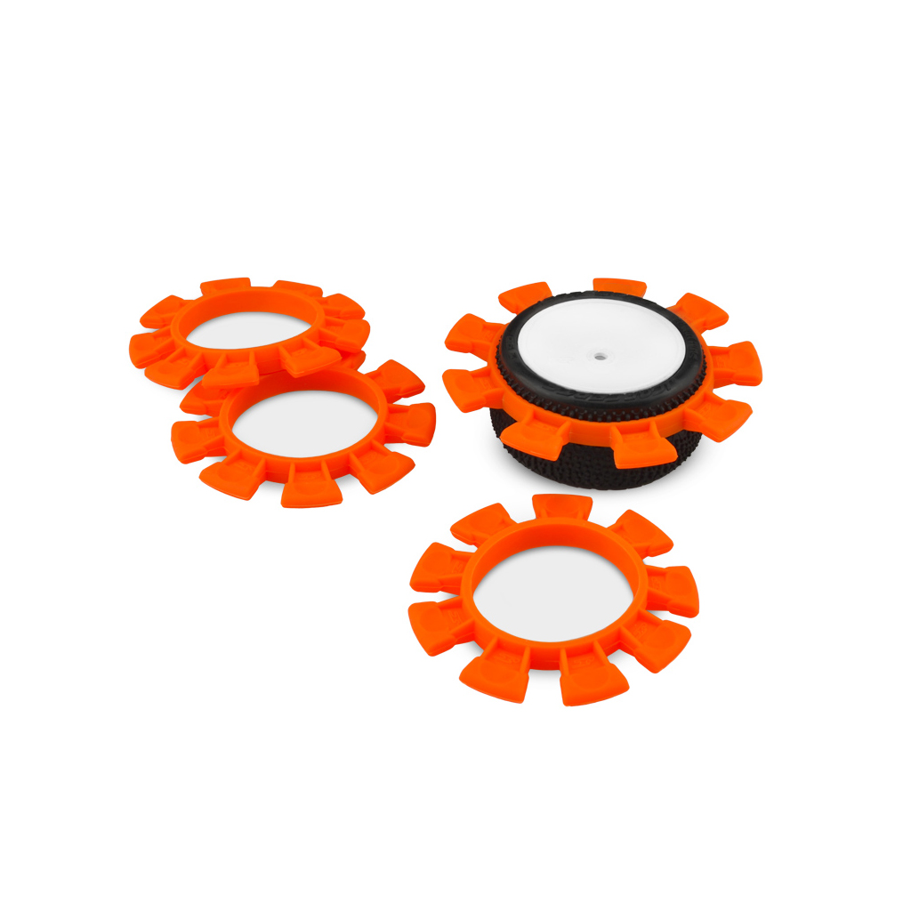 JConcepts Satellite Tire Gluing Rubber Bands-Orange (JC2212-6)