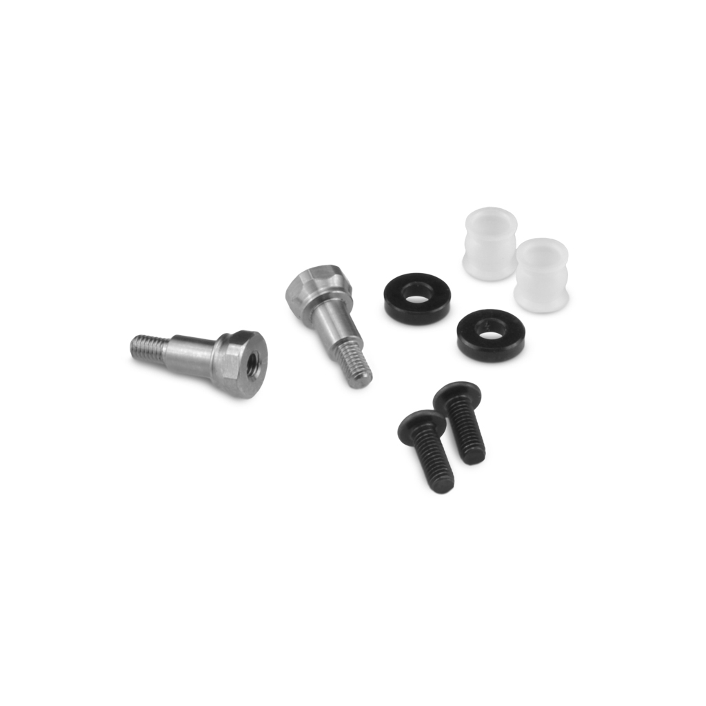 JConcepts B6.2-B6.3-B74.1 Fin Tianium F&amp;RShock Stand Offs (JC2411T)