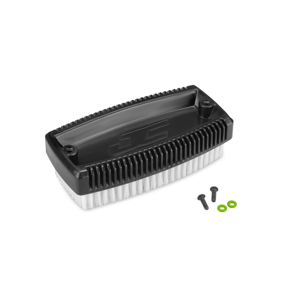 Jconcepts Wash Brush w/Mounting Screws-Black (JC2498-2)