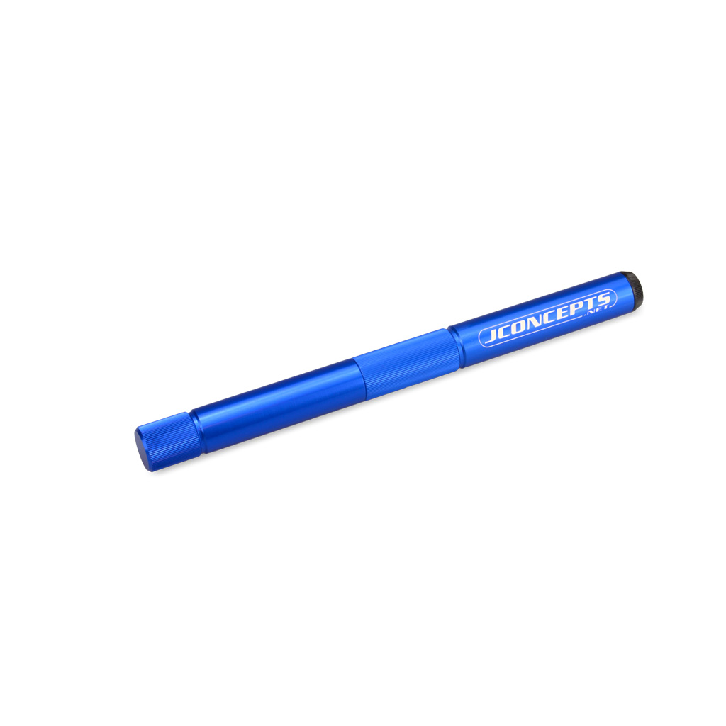 JConcepts Precision Hobby Knife Handle w/Storage-Blue (JC2552-1)