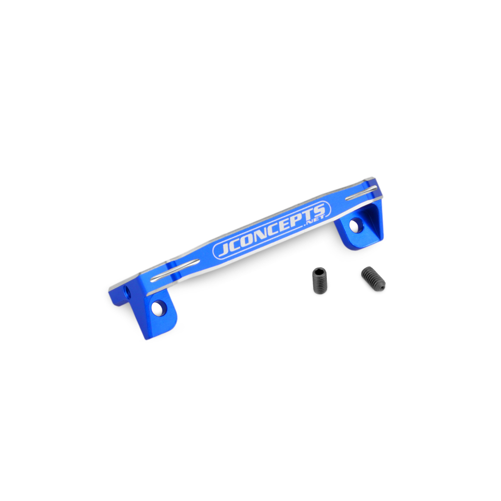 JConcepts B6.1/B6.2 Servo Mount Bracket - Blue (JC2567-1)