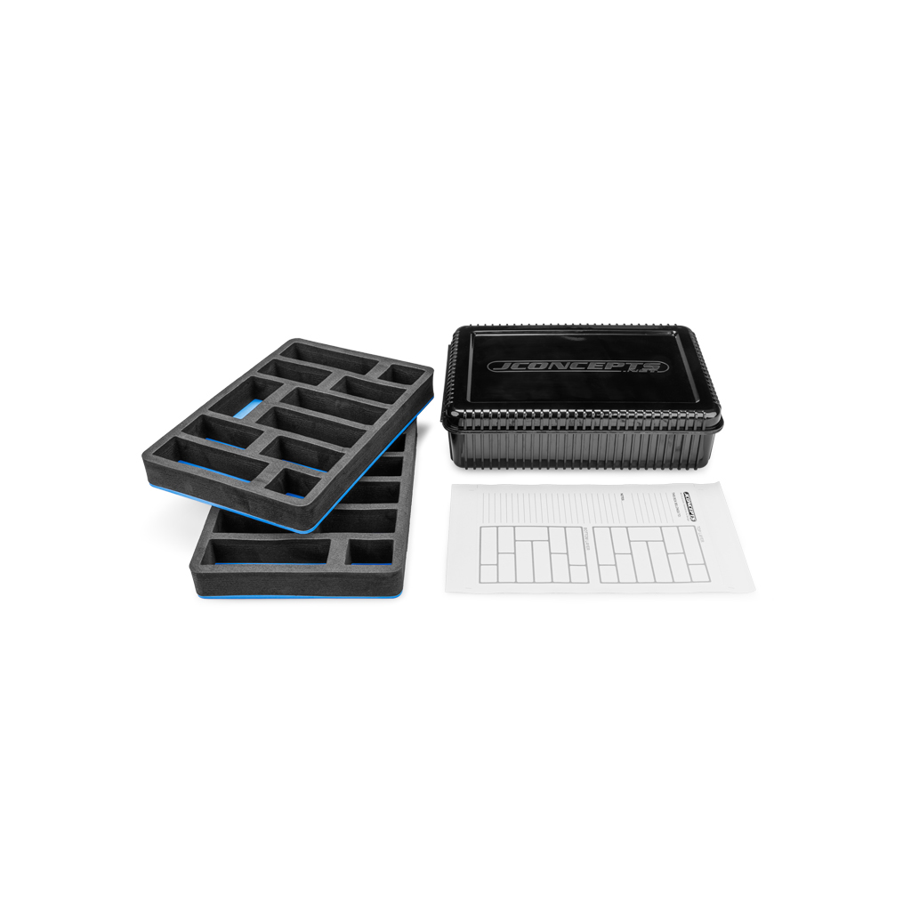 jConcepts Spring Box w/foam liner, double decker, w/decal (JC2731)
