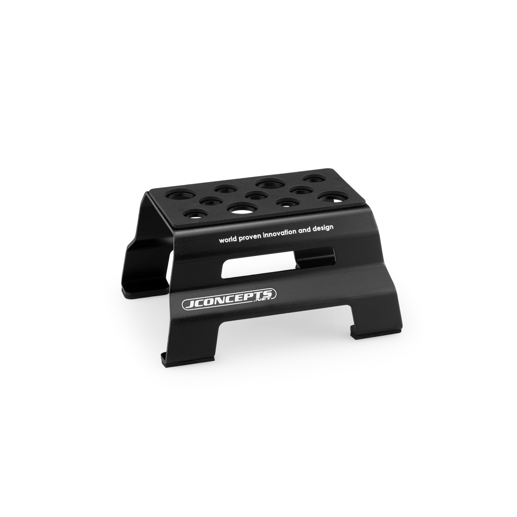 JConcepts Metal Car Stand - Black (JC2903-2)