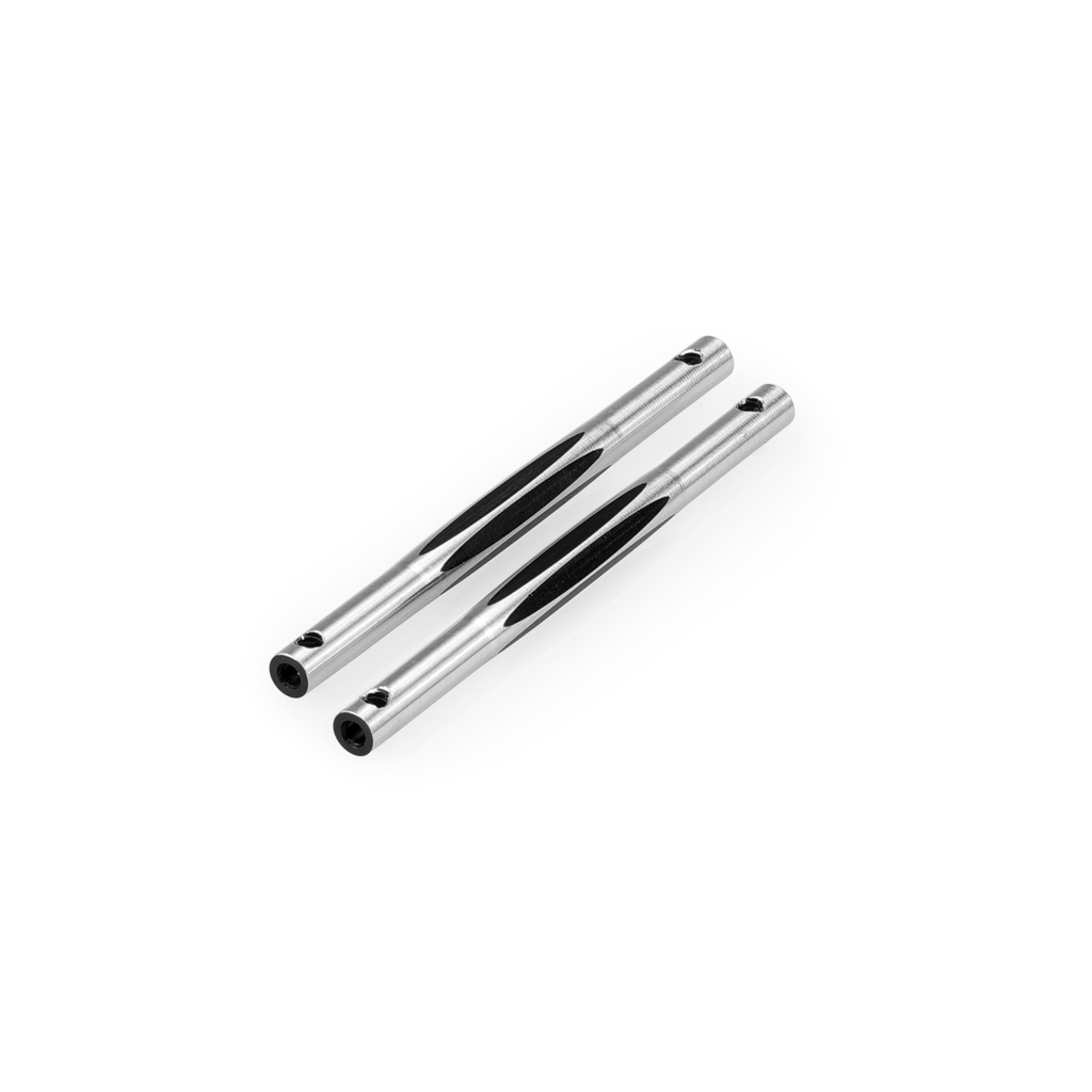 JConcepts RC10T Diamond Nose Brace Tubes - Black- 2pc (JC2932-2)