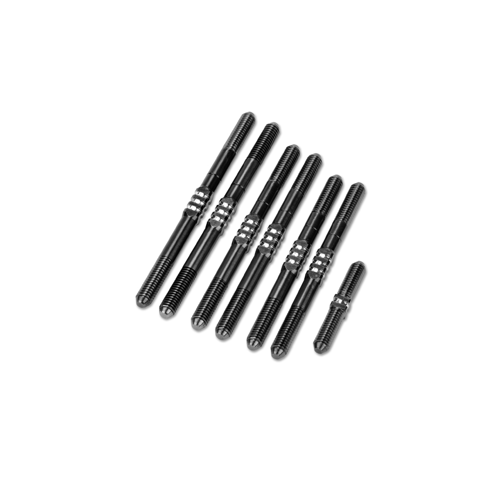 jConcepts Schumacher CAT L1R Fin Turnbuckle Kit - Black (JC2970-2)