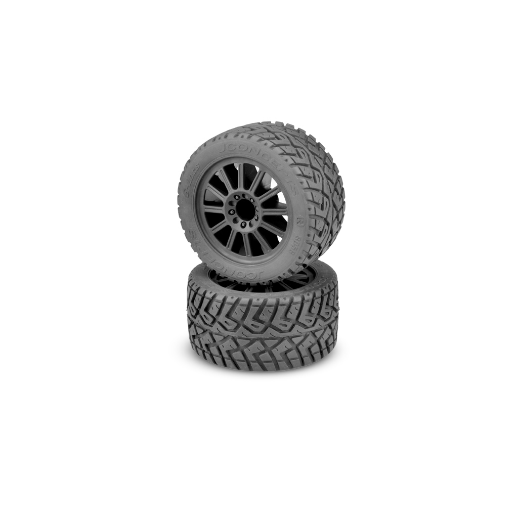 JConcepts G-Locs-Yellow- (Pre-Mount)-Stampede 4x4 White (JC3056-3030)