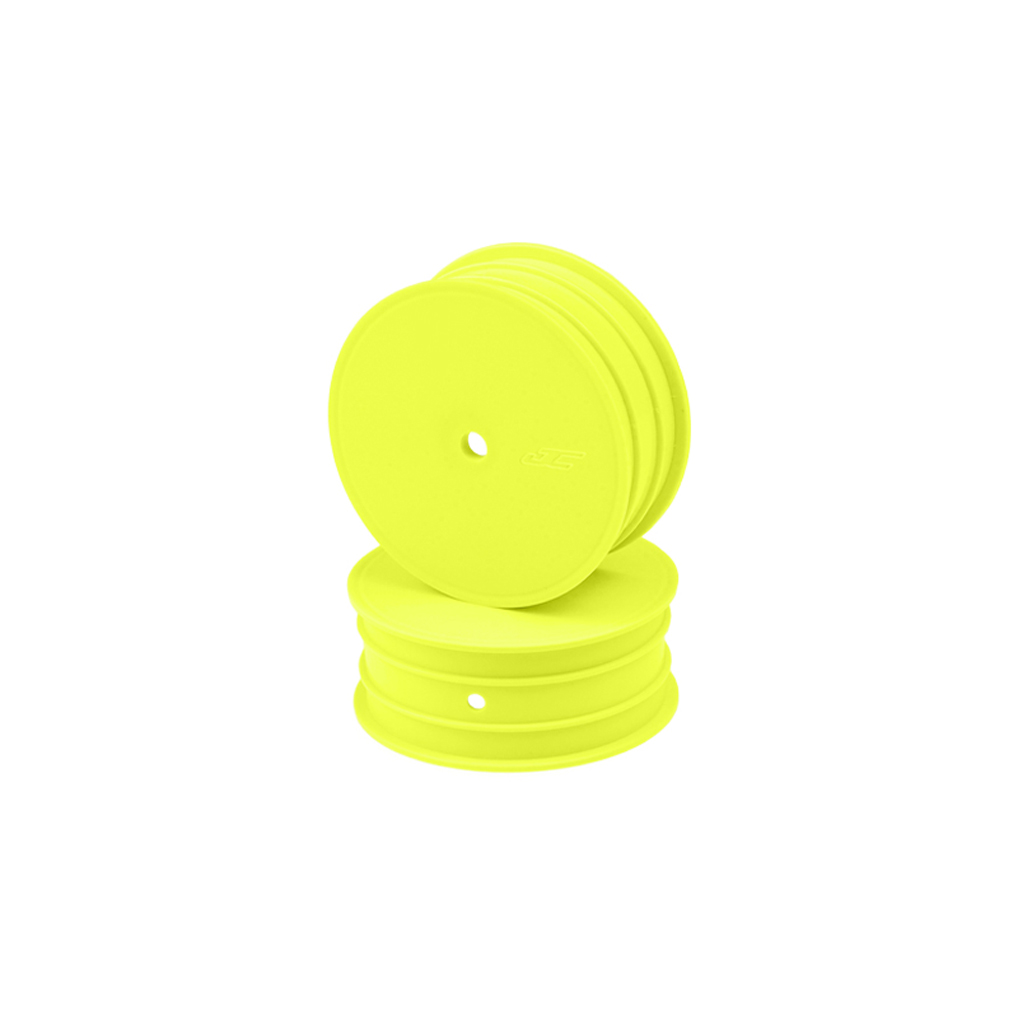 JConcepts Mono-TLR 22 4.0-5.0, 2.2&quot; Fr Wheel (Yellow)-4pc (JC3325Y)