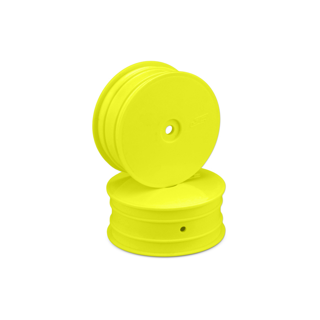 JConcepts Mono-TLR 22X-4 2.2&quot; 12mm Hex Fr Wheel (Yellow)-4pc (JC3327Y)
