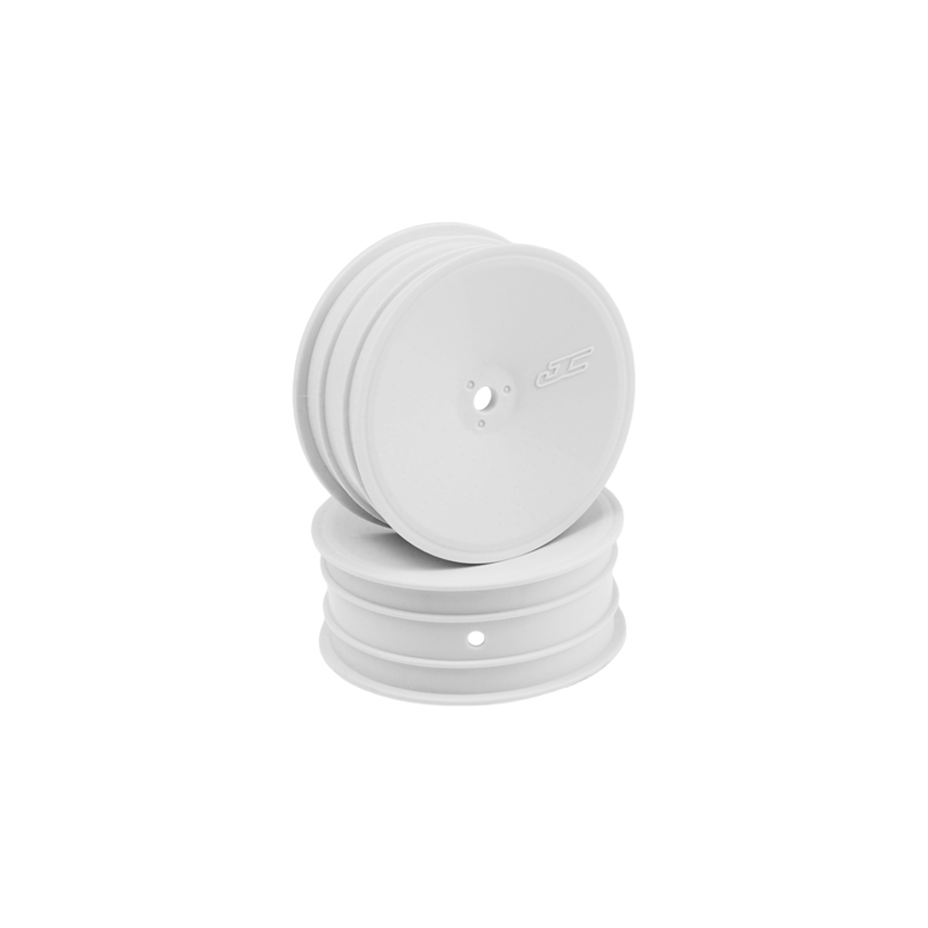 JConcepts Mono 2.2&quot; Front Wheel (White)-4pc -2wd (JC3347W)