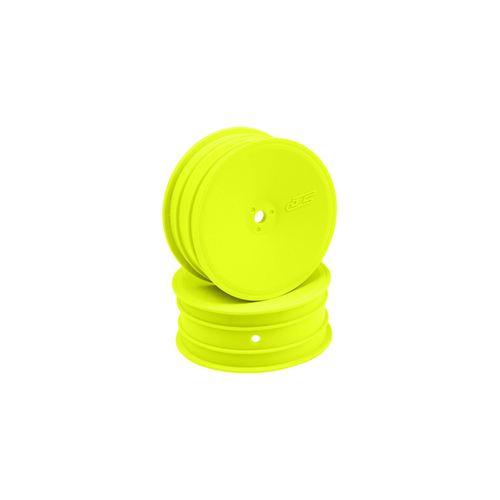 JConcepts Mono-2.2&quot; Front Wheel (Yellow)-4pc - 2wd (JC3347Y)