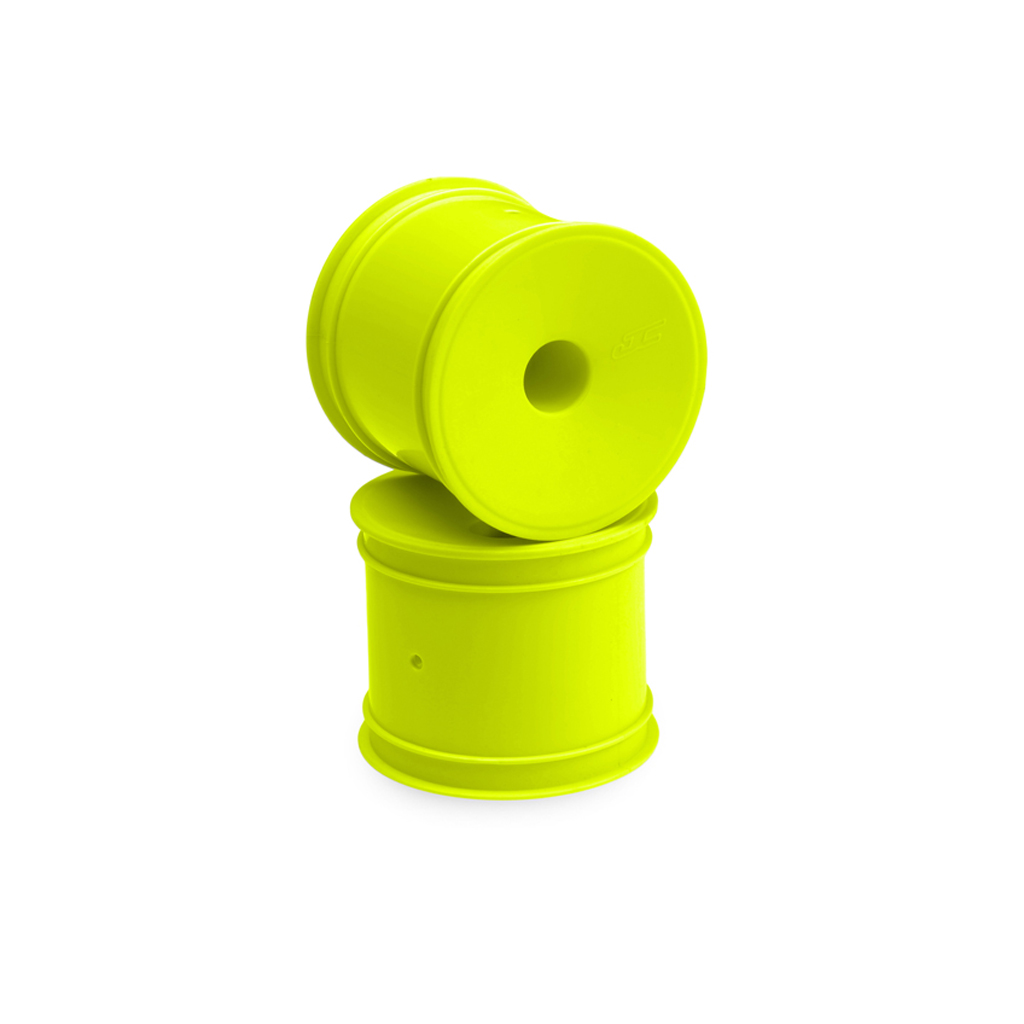JConcepts Mono-T5M-12mm Hex F&amp;R Wheel-Yellow-4pc (JC3354Y)