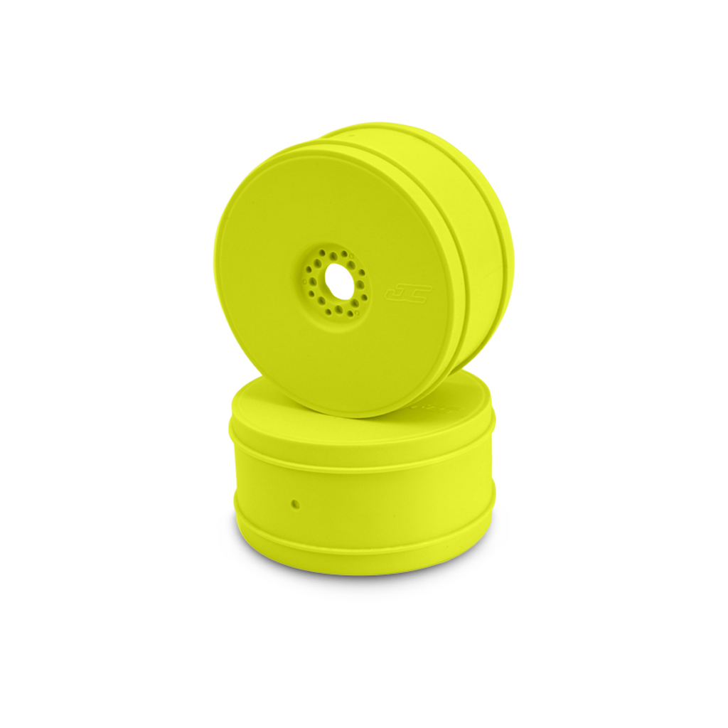 JConcepts Mono-1/8th Buggy Wheel-83mm-4pc-(Yellow) (JC3357Y)