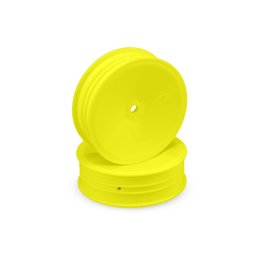 JConcepts Mono-2.2&quot; Slim Front Wheel (Yellow)-4pc (JC3376Y)