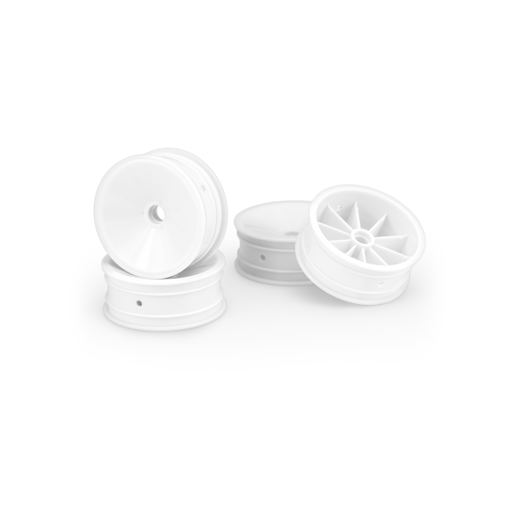 JConcepts Mono-2.2&quot; Front Wheel (White)-4pc (JC3403W)