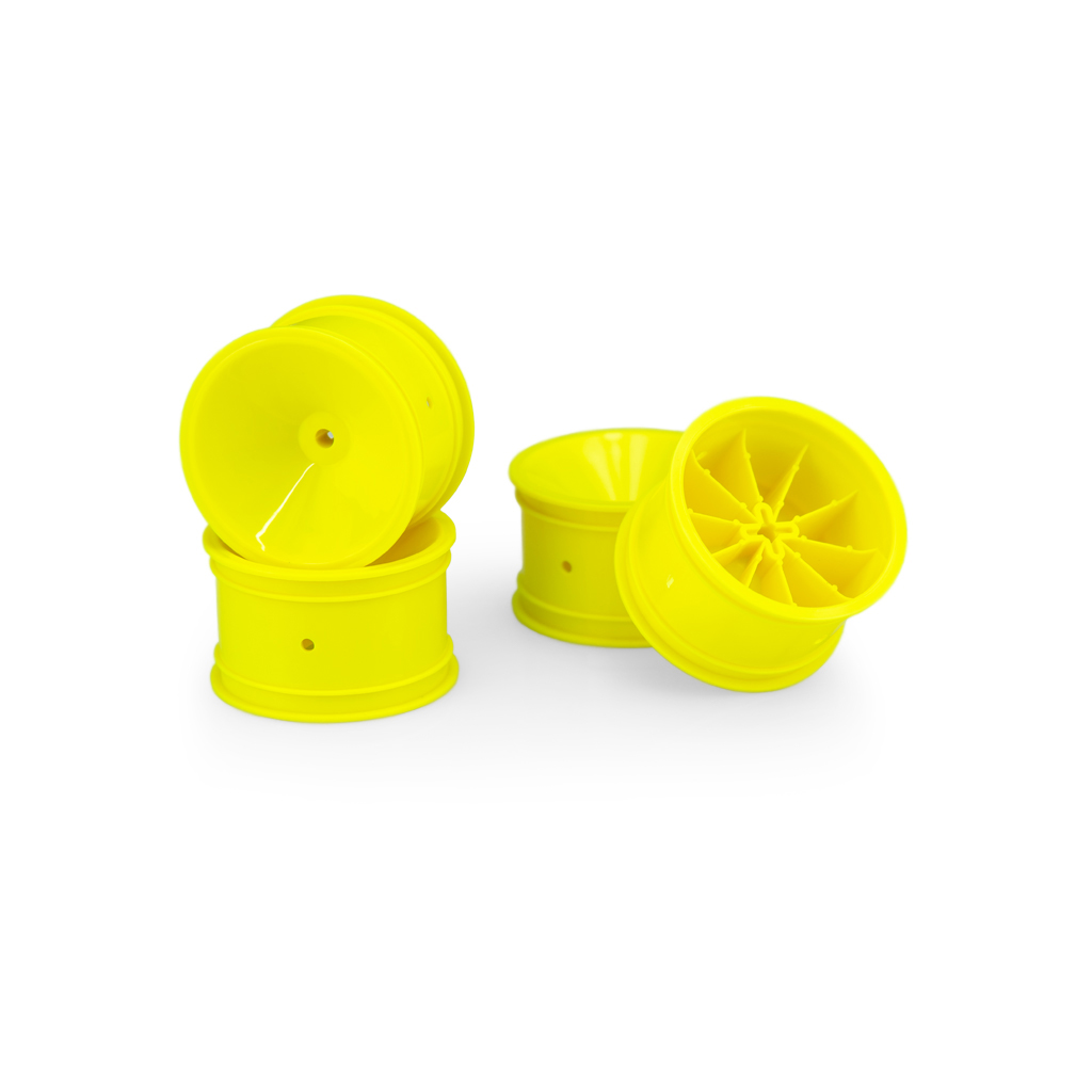 JConcepts Mono-2.2&quot; Rear Wheel (Yellow)-4pc (JC3404Y)