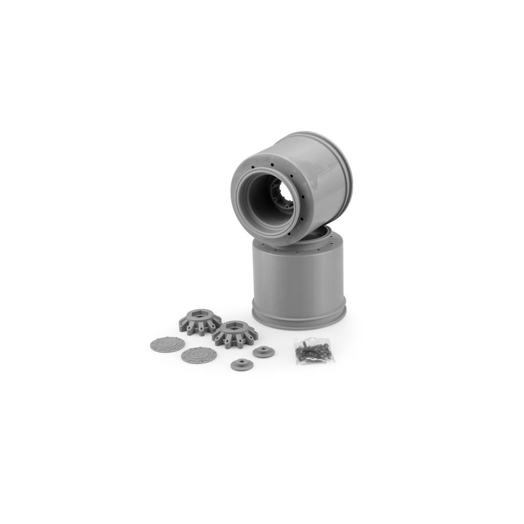 JConcepts Aggressor-2.6x3.8&quot; 17mm Hex Monster Truck wheel-Sl (JC3414S)