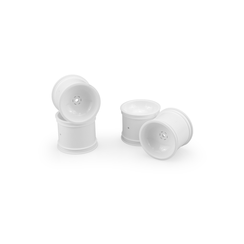 JConcepts Super Dish Rustler/Stampede rear wheel white 4pcs (JC3416W)