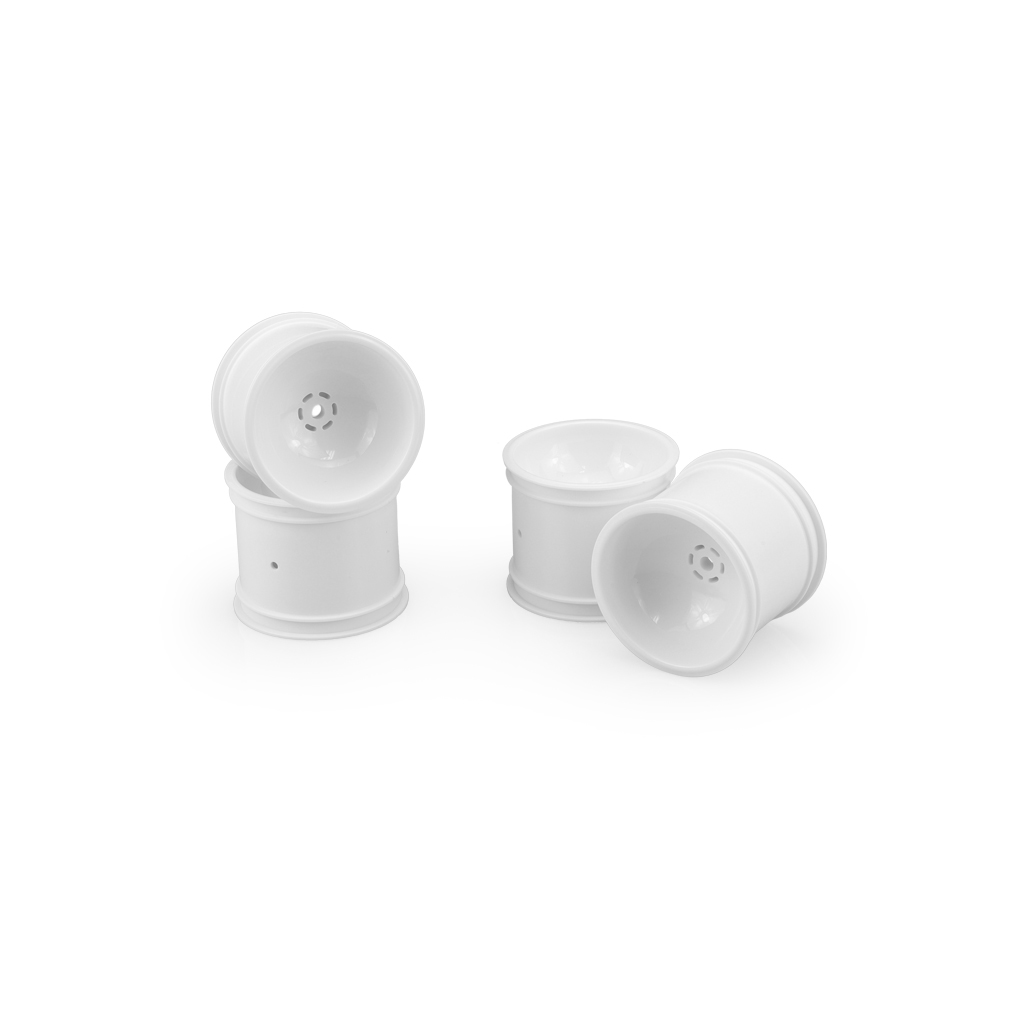 JConcepts Super Dish Rustler/Stampede front wheel white 4pcs (JC3417W)