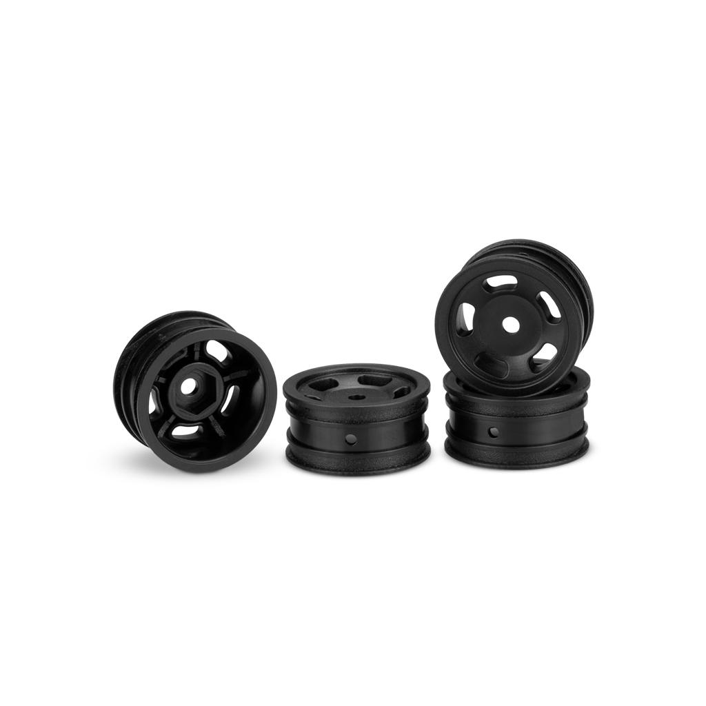 JConcepts Glide 5 - Axial SCX24, 1&quot; Wheel - Black - 4pcs (JC3431B)