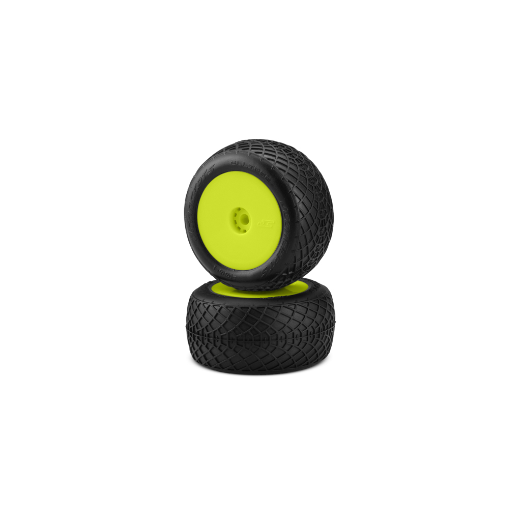 jConcepts Ellipse - Green Compound-Pre-mounted, Ylw wheels (JC4004-2221)
