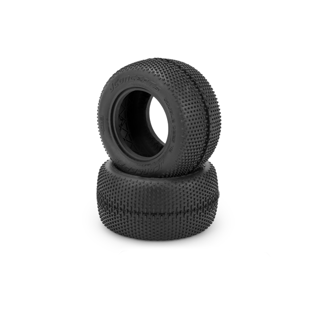 jConcepts Double Dees V2 - Green (Fits - 2.2&quot; Stadium Truck) (JC4063-02)