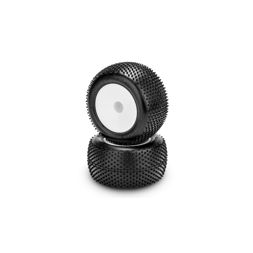 jConcepts Siren - Pink 2.2 Stadium Truck Tire (on 3354W) (JC4107-101091)
