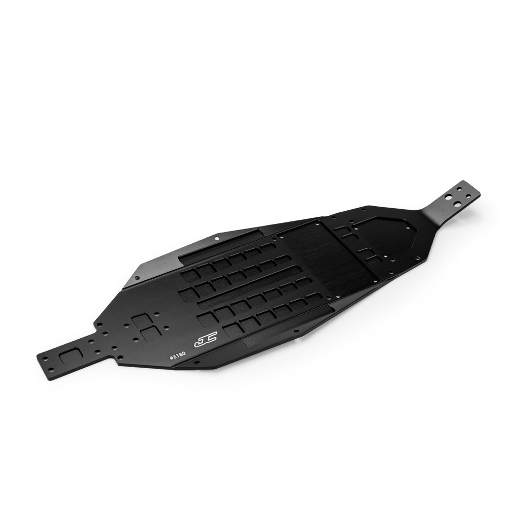 jConcepts RC10B7 Chassis Std Hard Anodized - Black (JC5180-2)