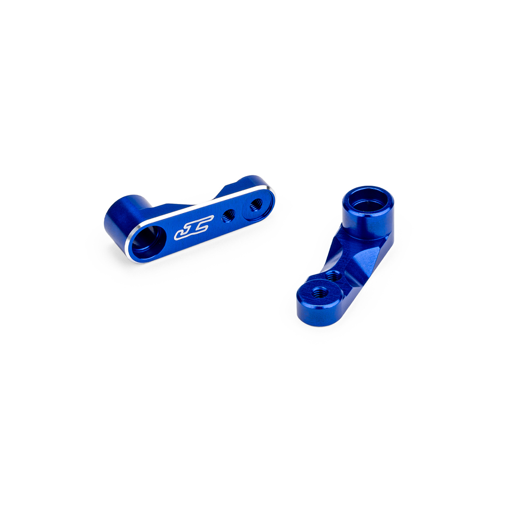 jConcepts RC10B7 Alloy Steering Bell Cranks Fits JC5209 Blue (JC5188-1)