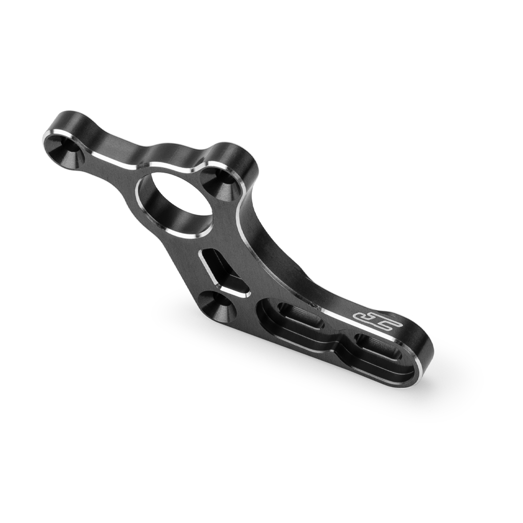 jConcepts RC10B7 Aluminum Motor Plate - Black (JC5197-2)