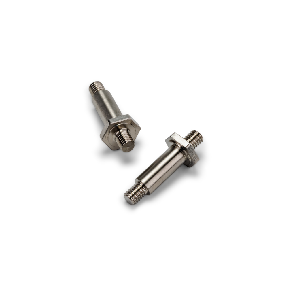 jConcepts RC10B7 Steering Bell Crank Stand-Off Titanium 2pc (JC5210)
