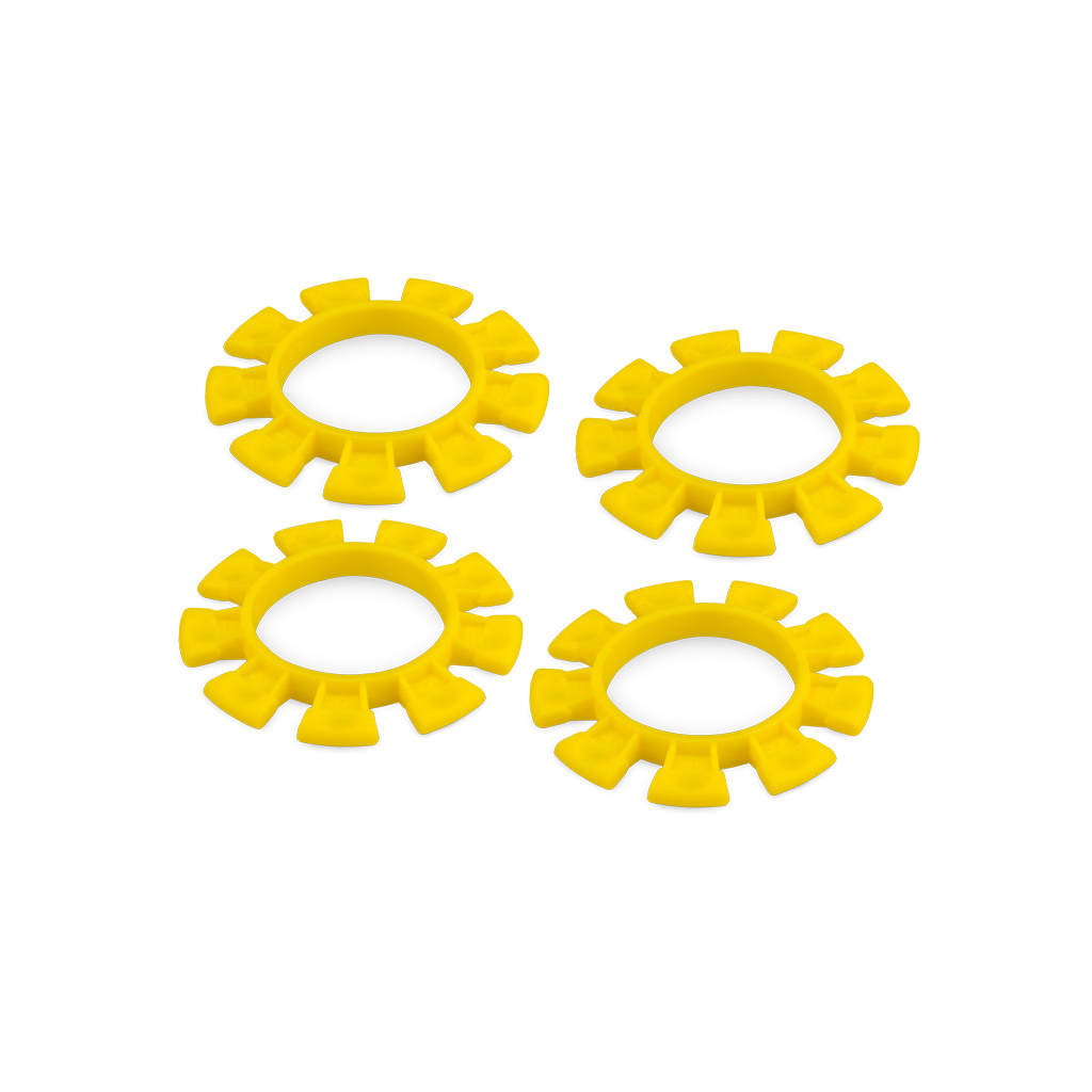 JConcepts Dirt Bands-Tire Gluing Rubber Bands-Yellow (JC8115)