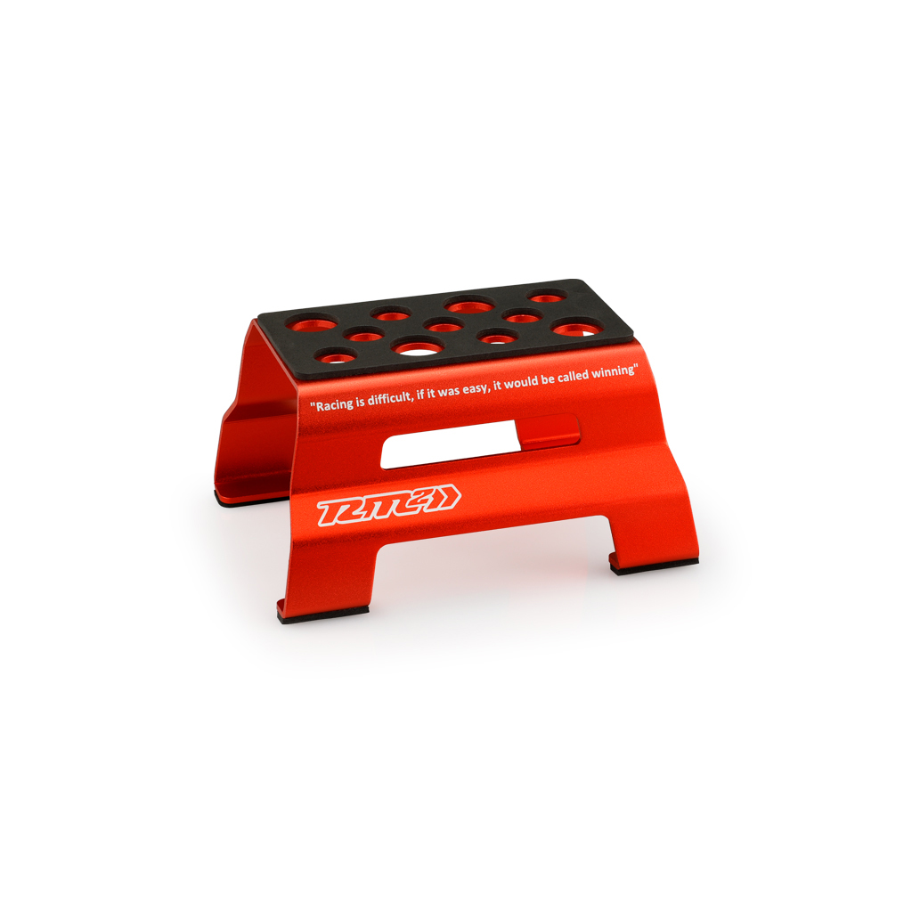 JConcepts RM2 Metal Car Stand - Red (JC8132)