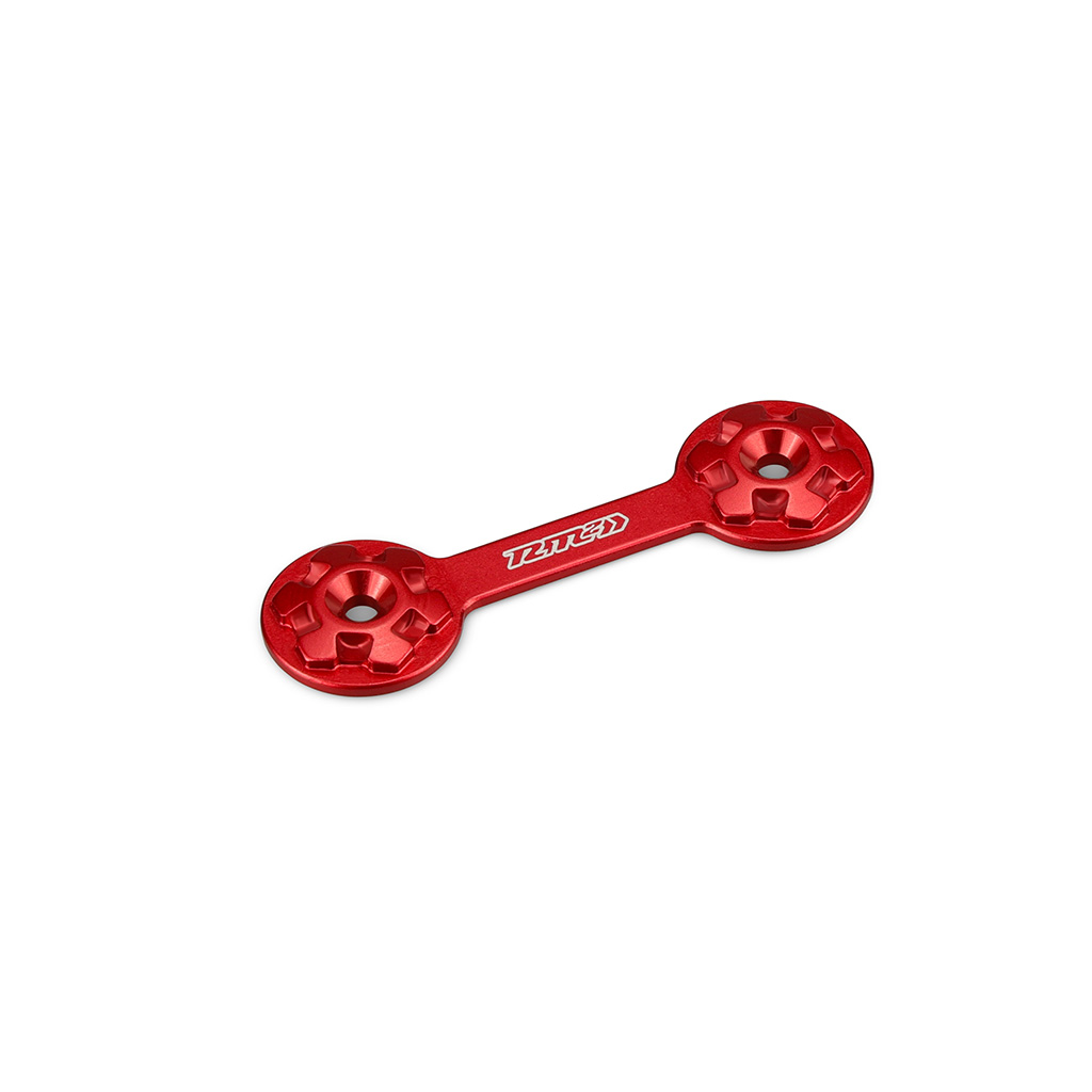 Jconcepts RM2 Bridge 1/8th Wing Button-Red (JC8134)
