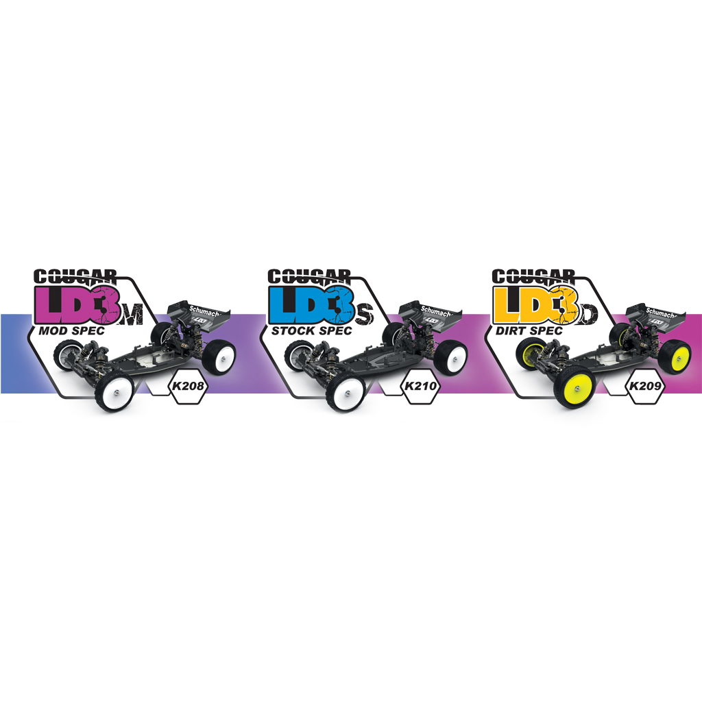 Schumacher Cougar LD3M - Mod Spec - Kit (K208)