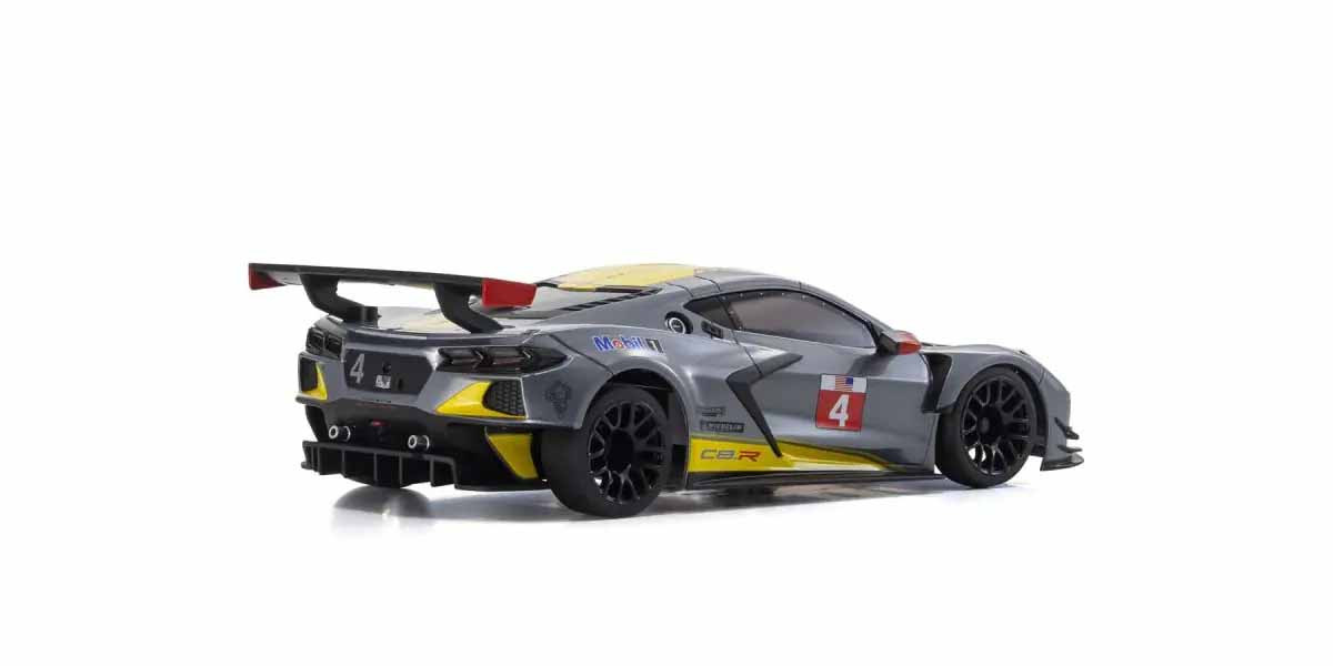 Kyosho Mini-Z RWD Corvette C8-R Gun Metal/White (K.32356GM)