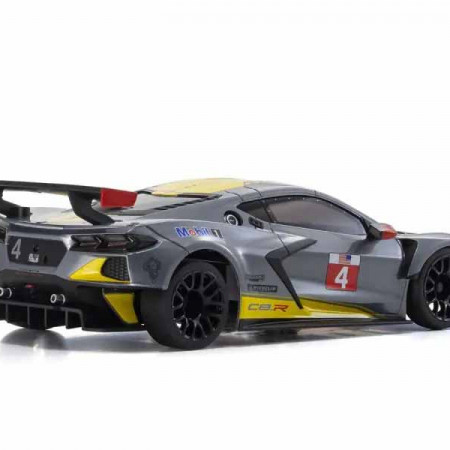 Kyosho Mini-Z RWD Corvette C8-R Gun Metal/White (K.32356GM)