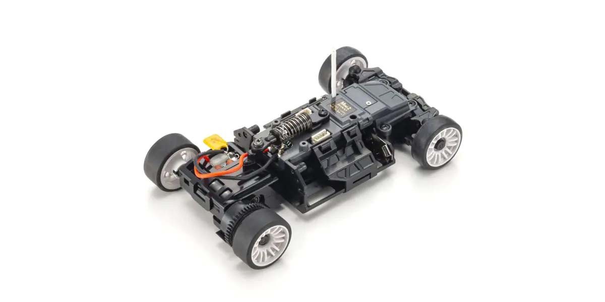 Kyosho Mini-Z RWD Corvette C8-R Gun Metal/Red (K.32356GMR)