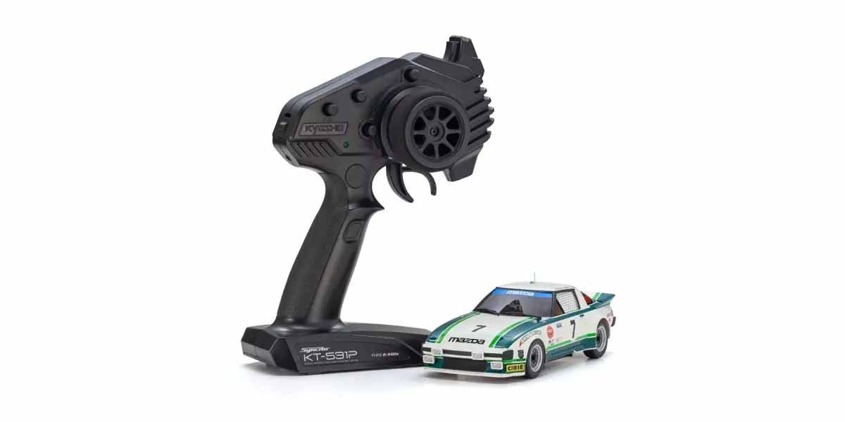 Kyosho Mini-Z MR04 RWD Mazda Savanna RX-7 Daytona&#039;79 No.7 (K.32365GR)