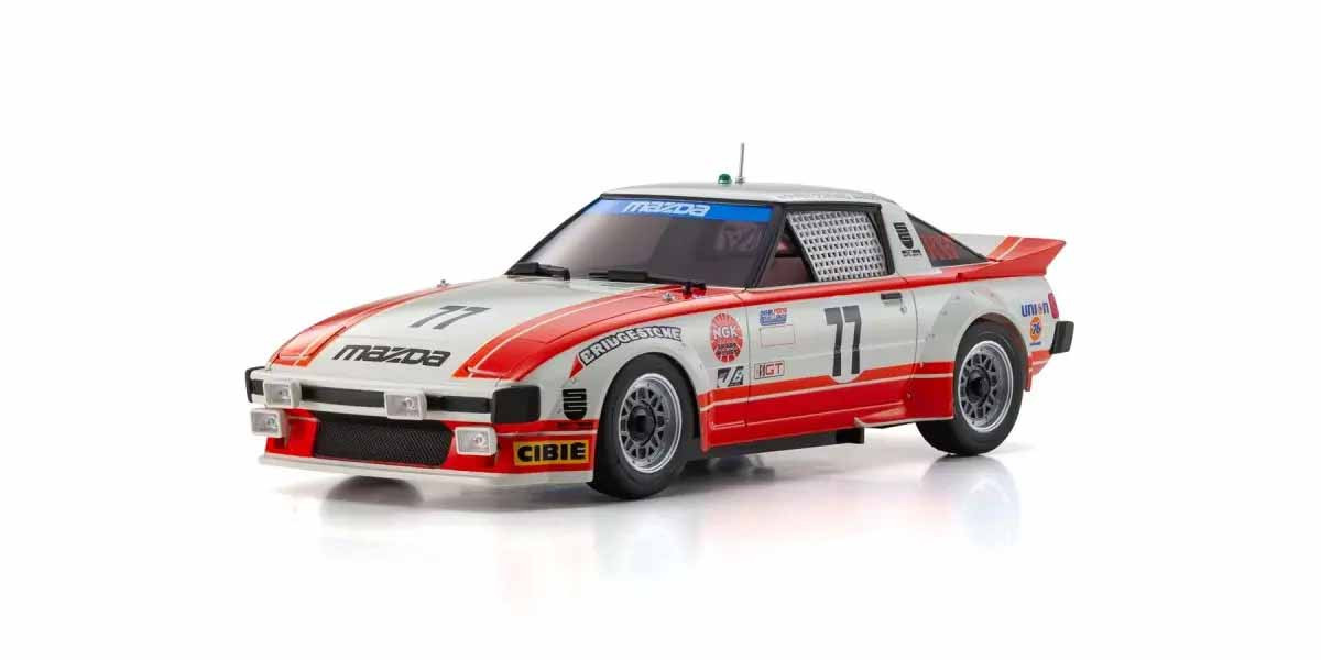 Kyosho Mini-Z MR04 RWD Mazda Savanna RX-7 Daytona'79 No.77 (K.32365R)