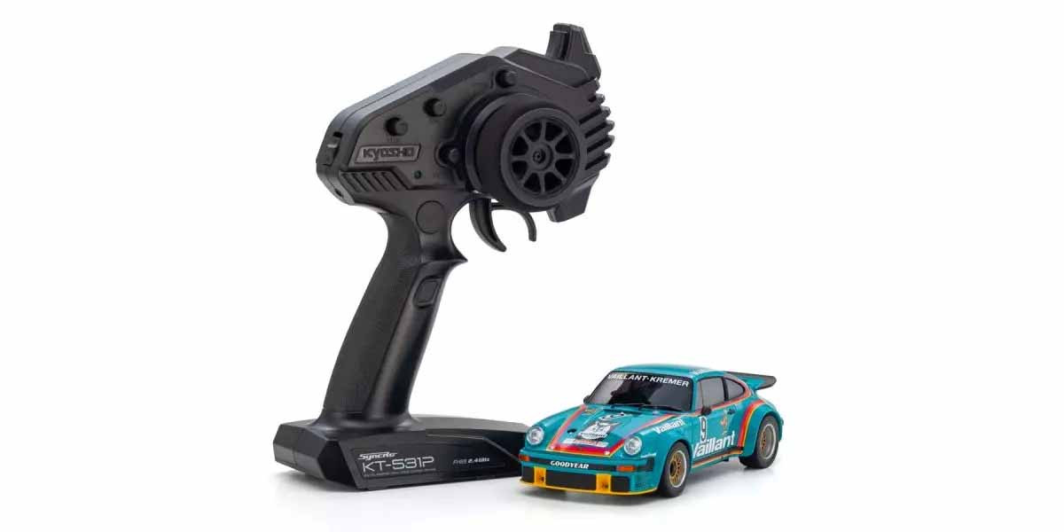 Kyosho Mini-Z MR04 RWD Porsche 934 RSR 1976 Vaillant #9 (K.32368V) 