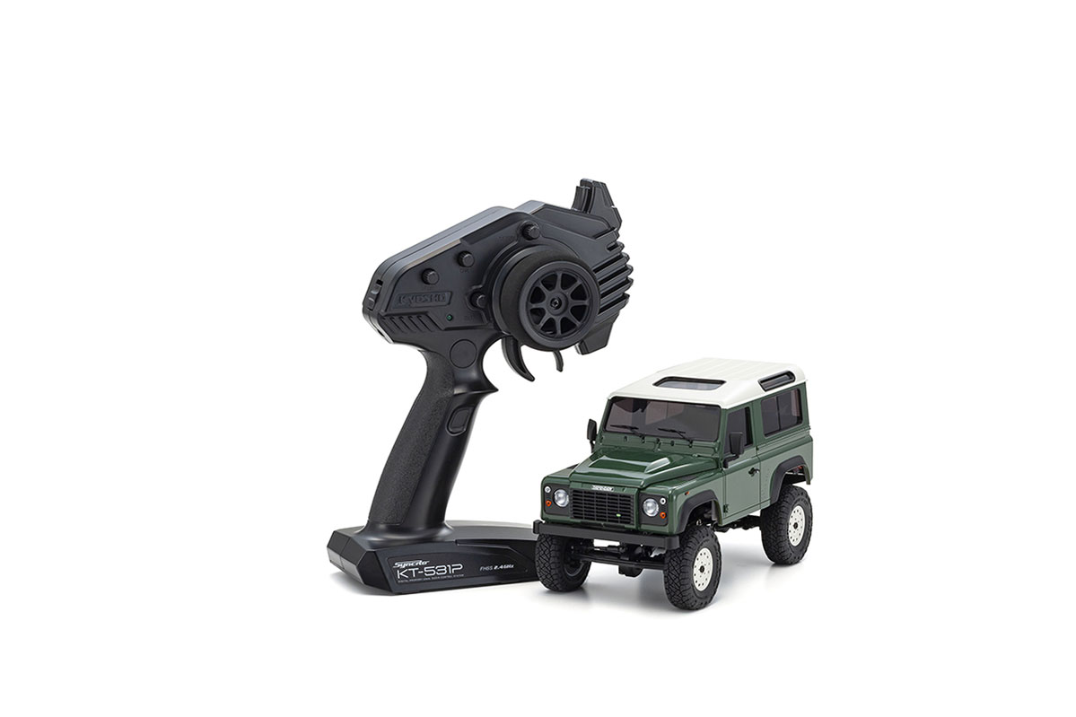 Kyosho Mini-Z 4X4 MX-01 Land-Rover Defender 90 - Coniston Green (K.32529GR)