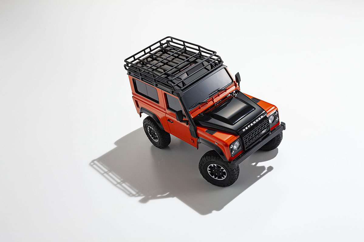 Kyosho Mini-Z 4X4 MX-01 Land-Rover Defender 90 - Adventure Orange (K.32531MO)