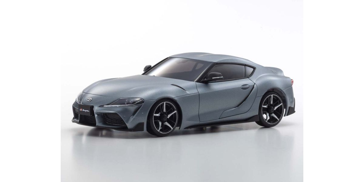 Kyosho Mini-Z AWD Toyota GR Supra Matte Storm - Grey Metallic (K.32619GM)