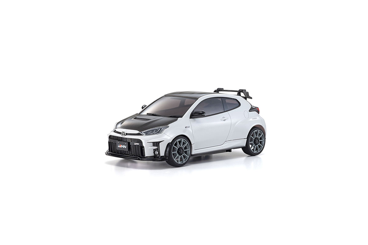 Kyosho Mini-Z AWD Toyota GRMN Yaris Circuit Package White (K.32640PW)